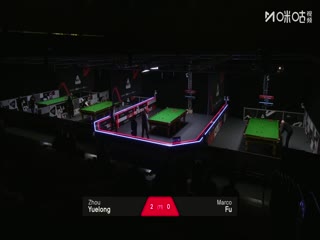 斯诺克英锦赛资格赛第三轮80进48 周跃龙4-0傅家俊（退赛）（柏林） 20251125