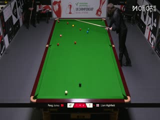 斯诺克英锦赛资格赛第三轮80进48 庞俊旭6-4利亚姆·海菲尔德（朱峰立） 20251125