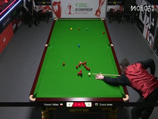 斯诺克英锦赛资格赛第三轮80进48 侯赛因·瓦菲6-4杜安·琼斯 20251125