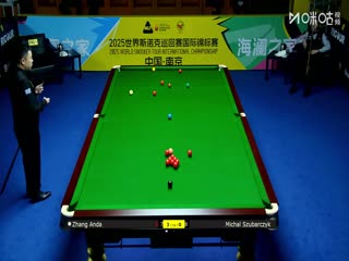 2025斯诺克国际锦标赛延期资格赛第一轮 张安达6-0米哈乌·苏巴尔奇克 20251102