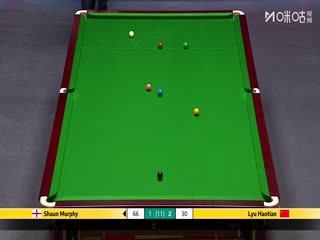 斯诺克英锦赛正赛32进16轮次 肖恩·墨菲6-2吕昊天 20251130