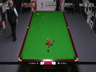 斯诺克英锦赛资格赛第三轮80进48 卢卡·布雷切尔3-6伊安·伯恩斯 20251125