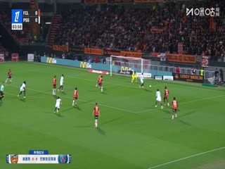 法甲联赛 洛里昂VS巴黎圣日耳曼 20251030