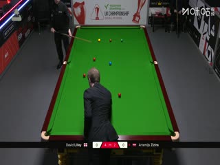 斯诺克英锦赛资格赛晋级轮 阿尔特米·齐津斯5-6大卫·利利 20251127
