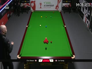 斯诺克英锦赛资格赛晋级轮 埃利奥特·斯莱塞6-4扎克·舒尔第 20251127