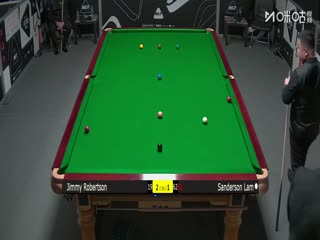 斯诺克英锦赛资格赛第三轮80进48 吉米·罗伯逊6-3林杉峰 20251126