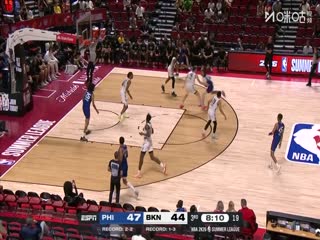 NBA夏季联赛 76人VS篮网 20250719