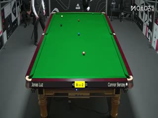 斯诺克英锦赛资格赛 乔纳斯·鲁兹0-6康纳·本泽 20251122