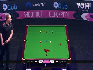 斯诺克单局限时赛128进64 弗盖尔·奎因0-64乔丹·布朗 20251211